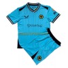 Original Trikotsatz Wolverhampton Wanderers Torwart Ausweichtrikot 2021-22 Für Kinder